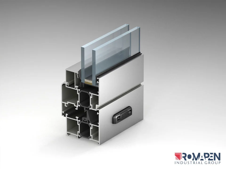 پنجره های دوجداره آلومینیومی ترمال بریک